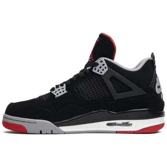 2019 Air Jordan 4 Retro OG 'Bred' 2019 Size 9 Excellent Condition - Picture 2 of 10